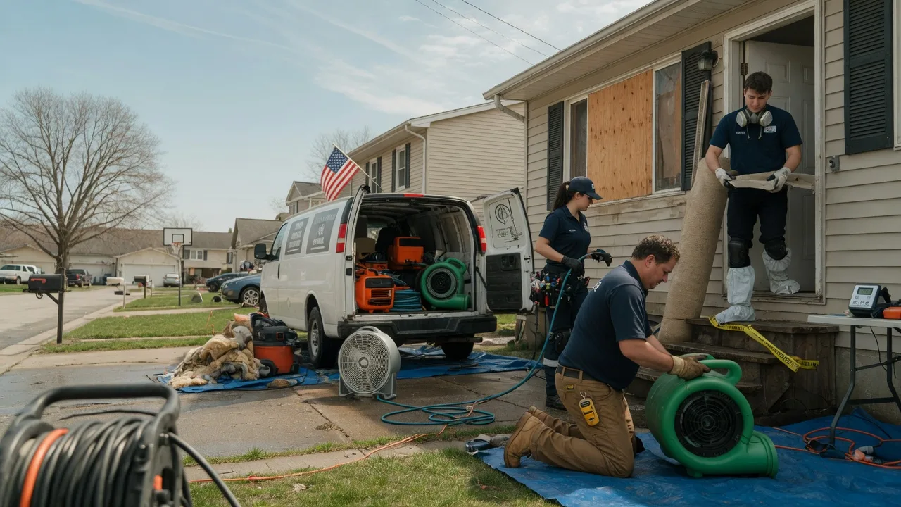 Water Damage Restoration in Fulton, KS near me